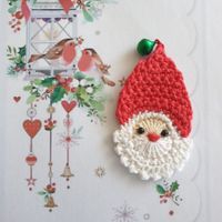 1 Stück Samichlaus Nikolaus San Nicola gehäkelt 774
