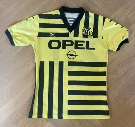 Young Boys Trikot 1989 Matchworn Puma L