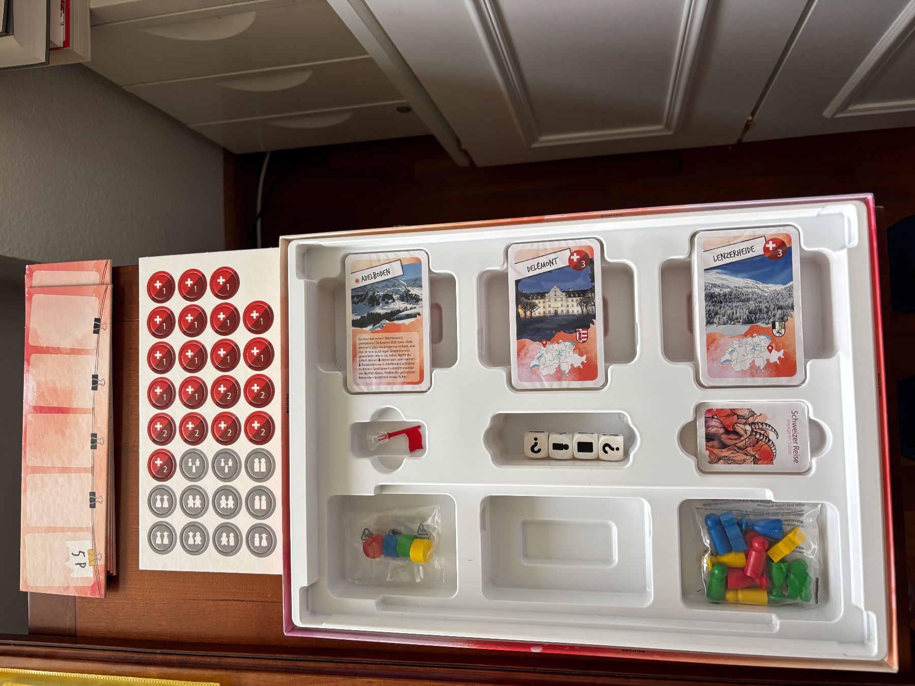 Carlit Giochi: CARLIT Schweizer Reise - Ausgabe 2020 - ***NEU *** – Nuovo e nell'imballaggio originale da THERWIL venduto da Fcbbasel 2