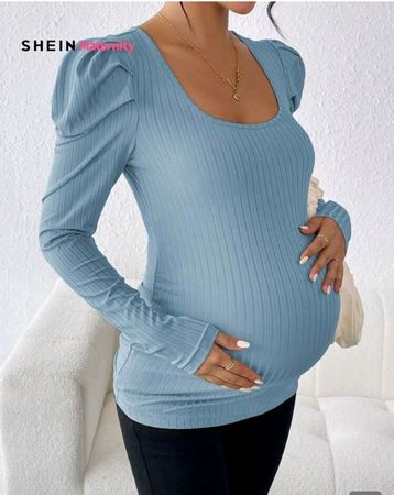 Schwangerschafts-Pullover in Gr. L