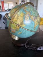 Globe Terrestre Lumineux Vintage Columbus Duplex 