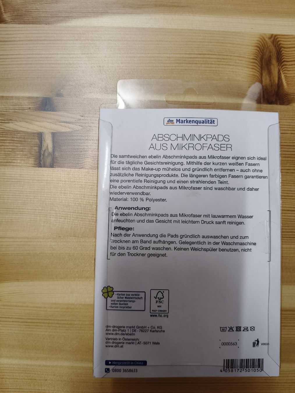 Cura del viso: Abschminkpads aus Mikrofaser – Nuovo e nell'imballaggio originale da Unterlunkhofen venduto da bebiboar 1