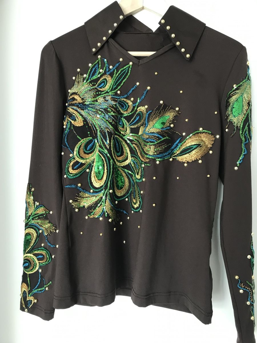 Camicette: Chemise de show équitation western – Nuovo (secondo la descrizione) da Chêne-Pâquier venduto da ofly_1987