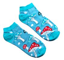 Sneaker-Socken Pilze / Mushrooms / Fliegenpilze