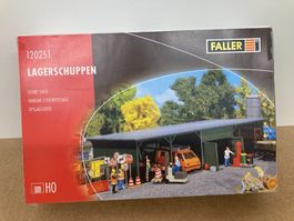 Faller H0 Bausatz 120251 Lagerschuppen neu in OVP
