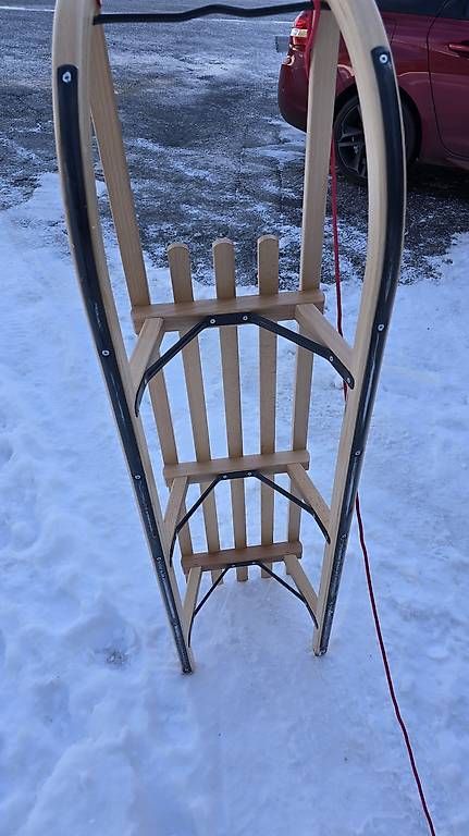 Slitta: Alpina Fun Holz Schlitten 120cm – Nuovo (secondo la descrizione) da Thalwil venduto da VitaMini 2