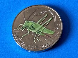 Germany - 5 Euros (Green grasshopper) 2024