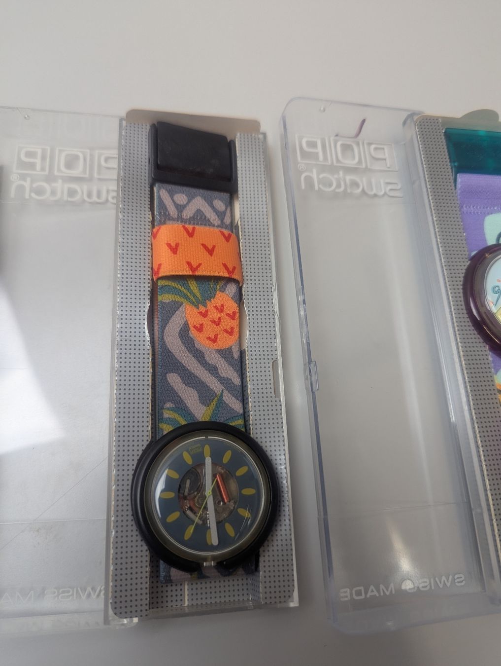 Swatch Uhren: 4x POP Swatch, ungetragen – Neu (gemäss Beschreibung) aus Wauwil von MEC-NET 2