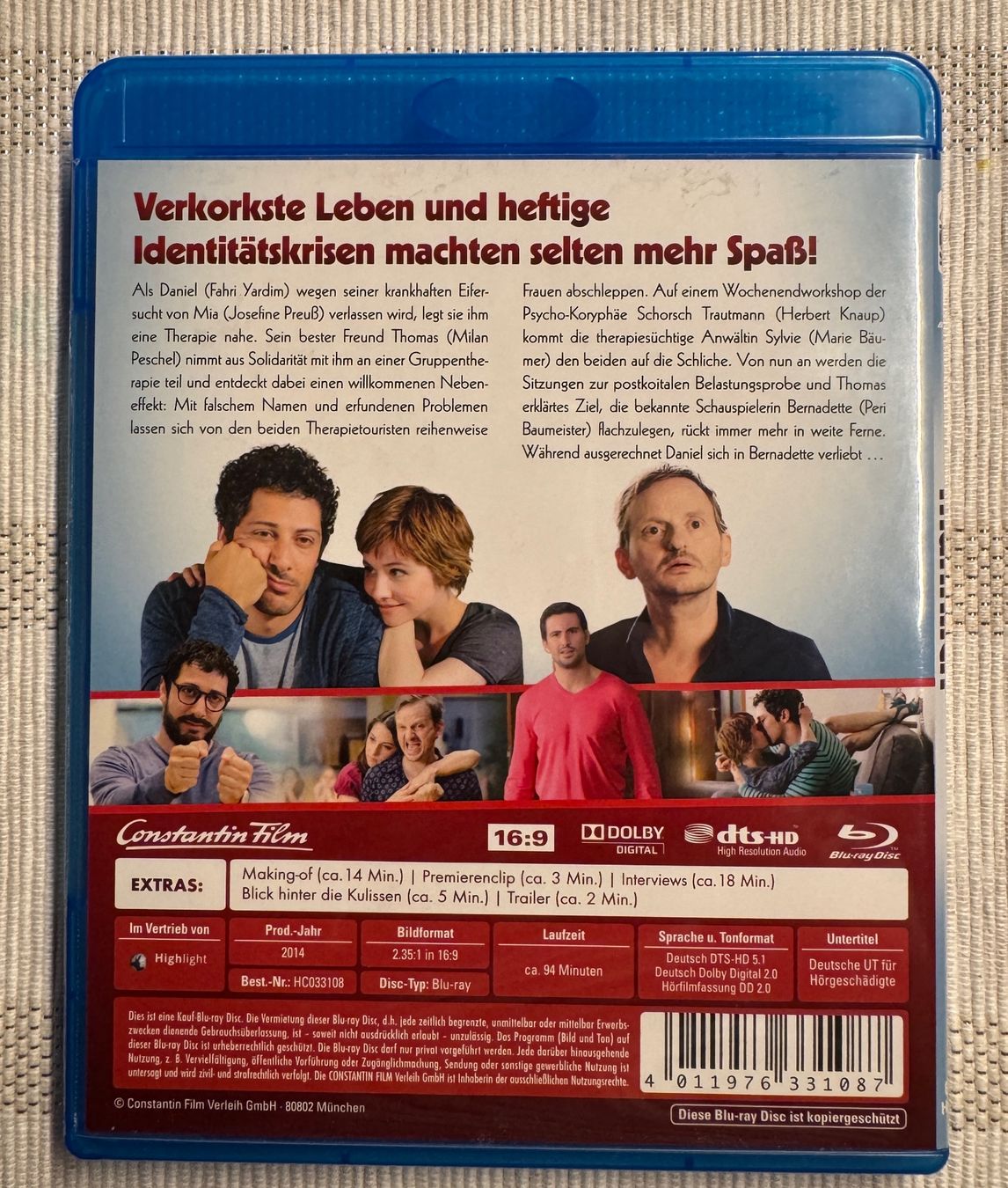 Tutti i DVDs: Irre sind männlich - Blu-ray – Usato da Arbon venduto da drs64 1