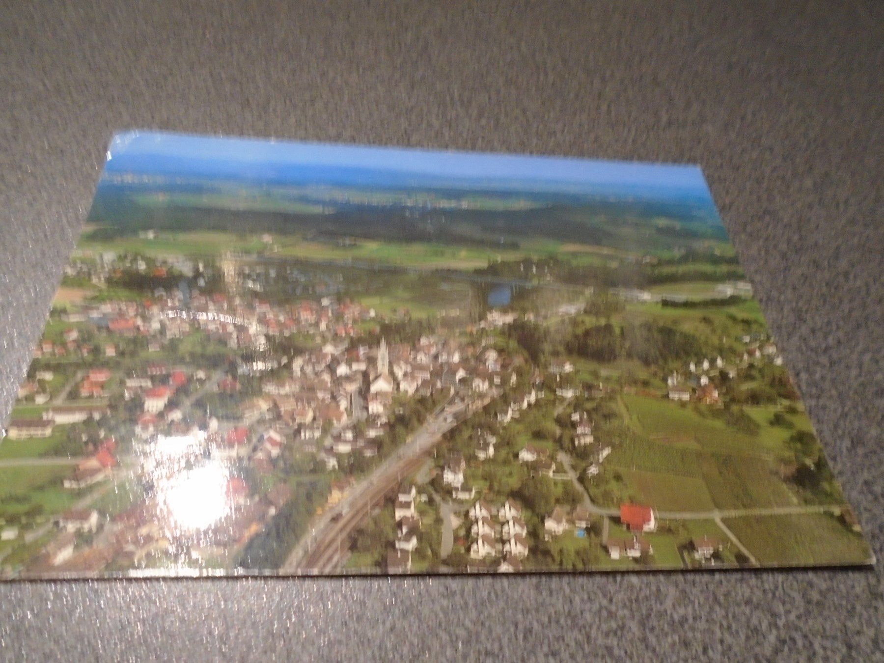 Cartes postales: Ansichtskarte Flugaufnahme, 8450 Andelfingen – D'occasion à Zürich par abraxas1291