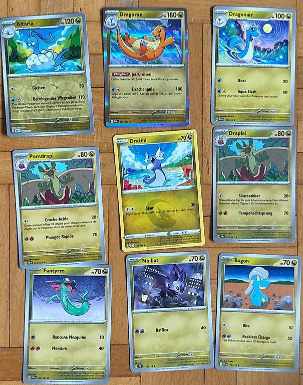 Sammelbilder & Trading cards: Pokemon karten normal kraft dragon  – Gebraucht aus Kriens von aneja