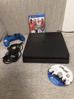 Ps4 Slim 500GB + 2 Spiel