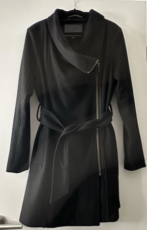 MbyM Mantel, Gr. M, Schwarz, Kurzmantel, Wollmantel, Top!