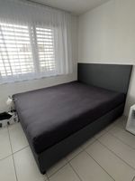 Boxspringbett 160x200cm anthrazit 