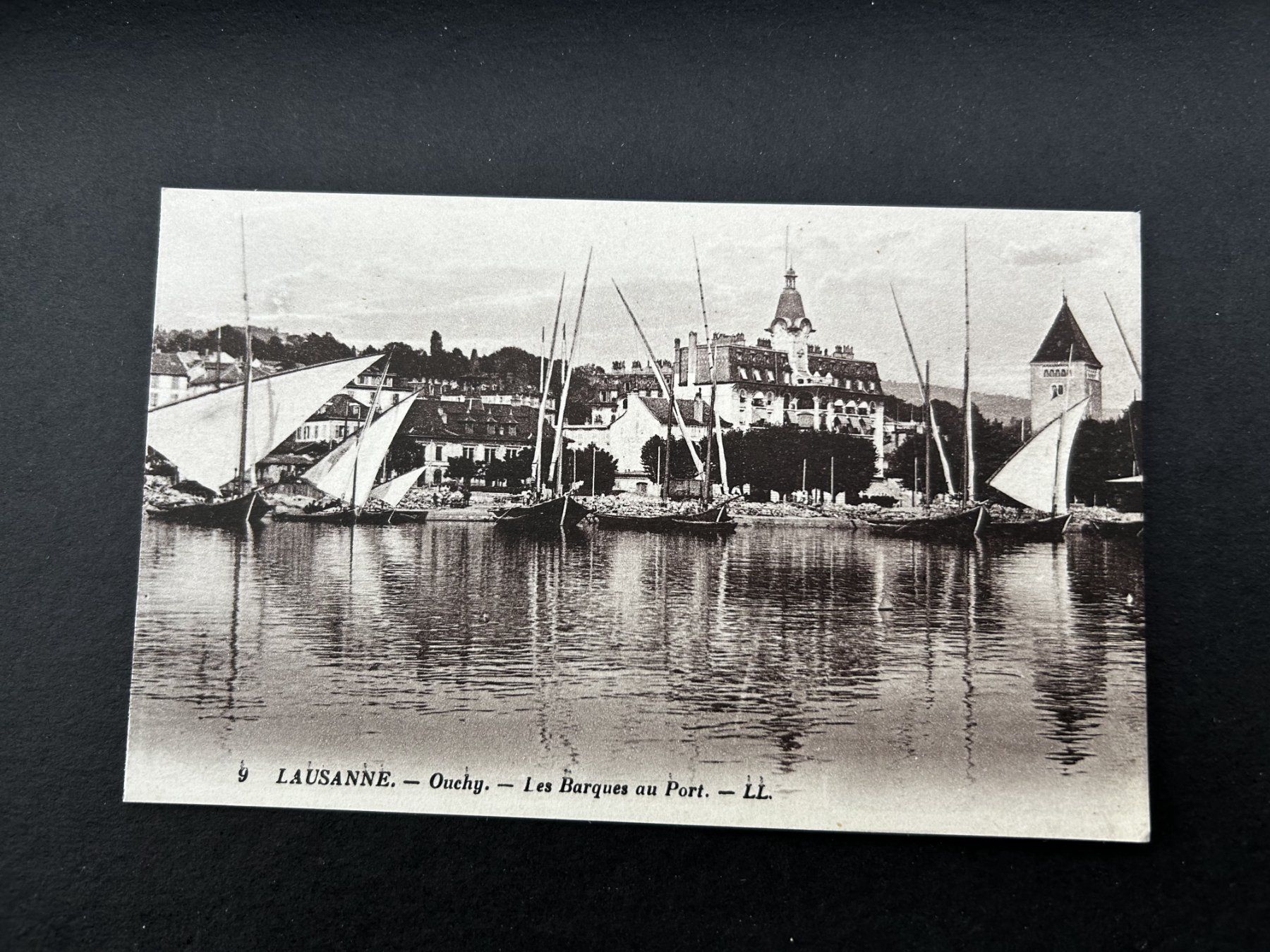 Cartoline postali: Lausanne - Ouchy alt – Usato da Hefenhofen venduto da Bierinder