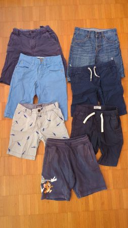 7 kurze Hosen, 122/128