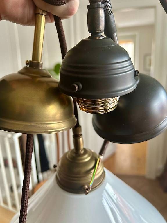 Kronleuchter & Deckenlampen: Kristall-Lampe UNIKAT / mit Handschliff-Schirm – Gebraucht aus St. Gallen von matasurf 4