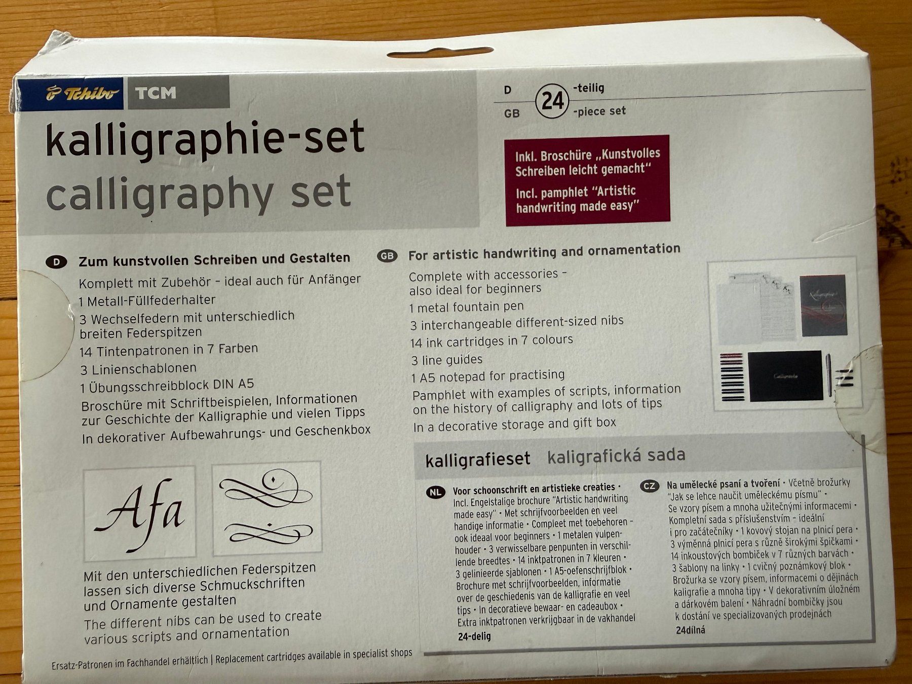 Penna & Evidenziatori: Neu Kaligraphie-set – Nuovo e nell'imballaggio originale da Kirchdorf AG venduto da coco123 2
