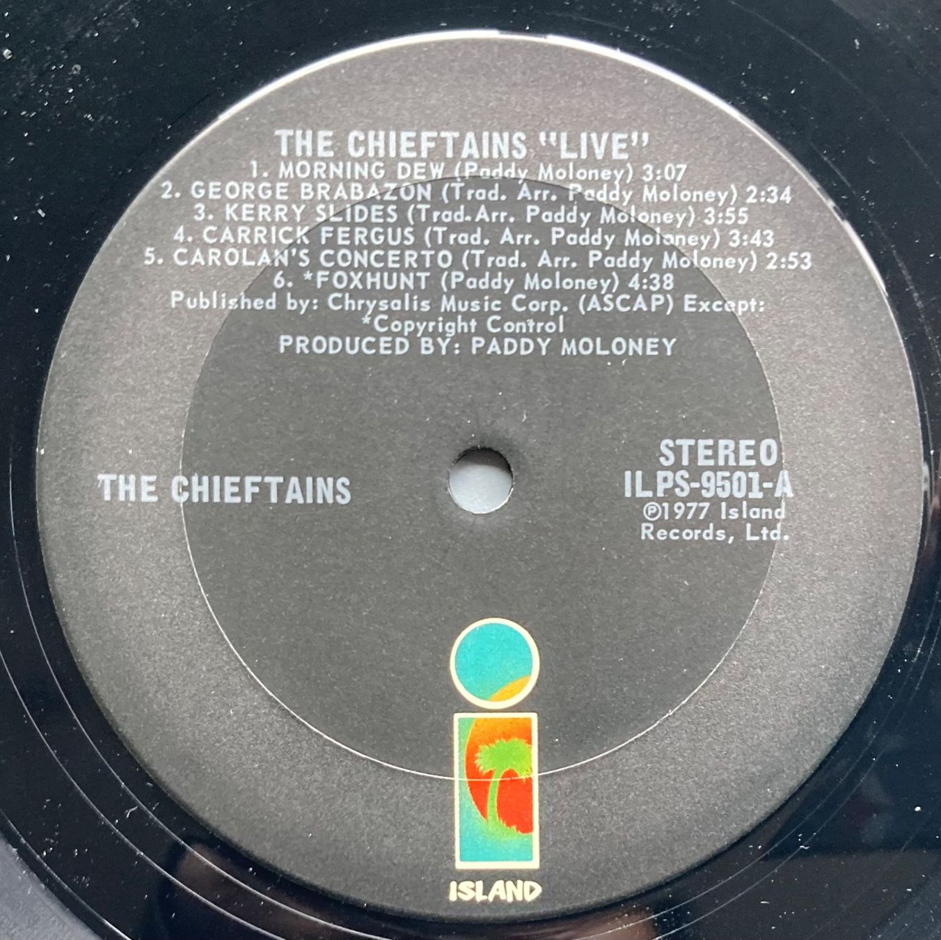 Dischi in vinile: THE CHIEFTAINS - LIVE! – Usato da Poliez-Pittet venduto da Newtown-Records 3