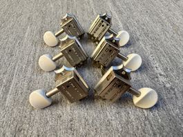 Gibson PMMH-060 Deluxe White Button Tuner Set 3x3