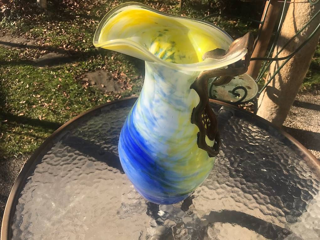 Vasen & Gefässe: Vaso in vetro artistico – Gebraucht aus novaggio von cam_5stl 3
