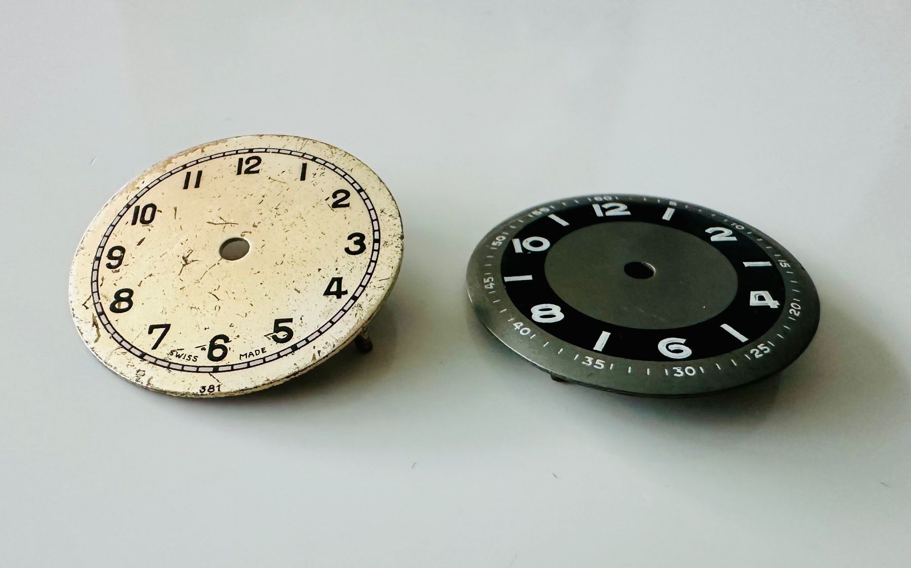 Swiss Orologi: LOT DE 2 CADRANS ART-DÉCO – Usato da Conthey venduto da advisia 1