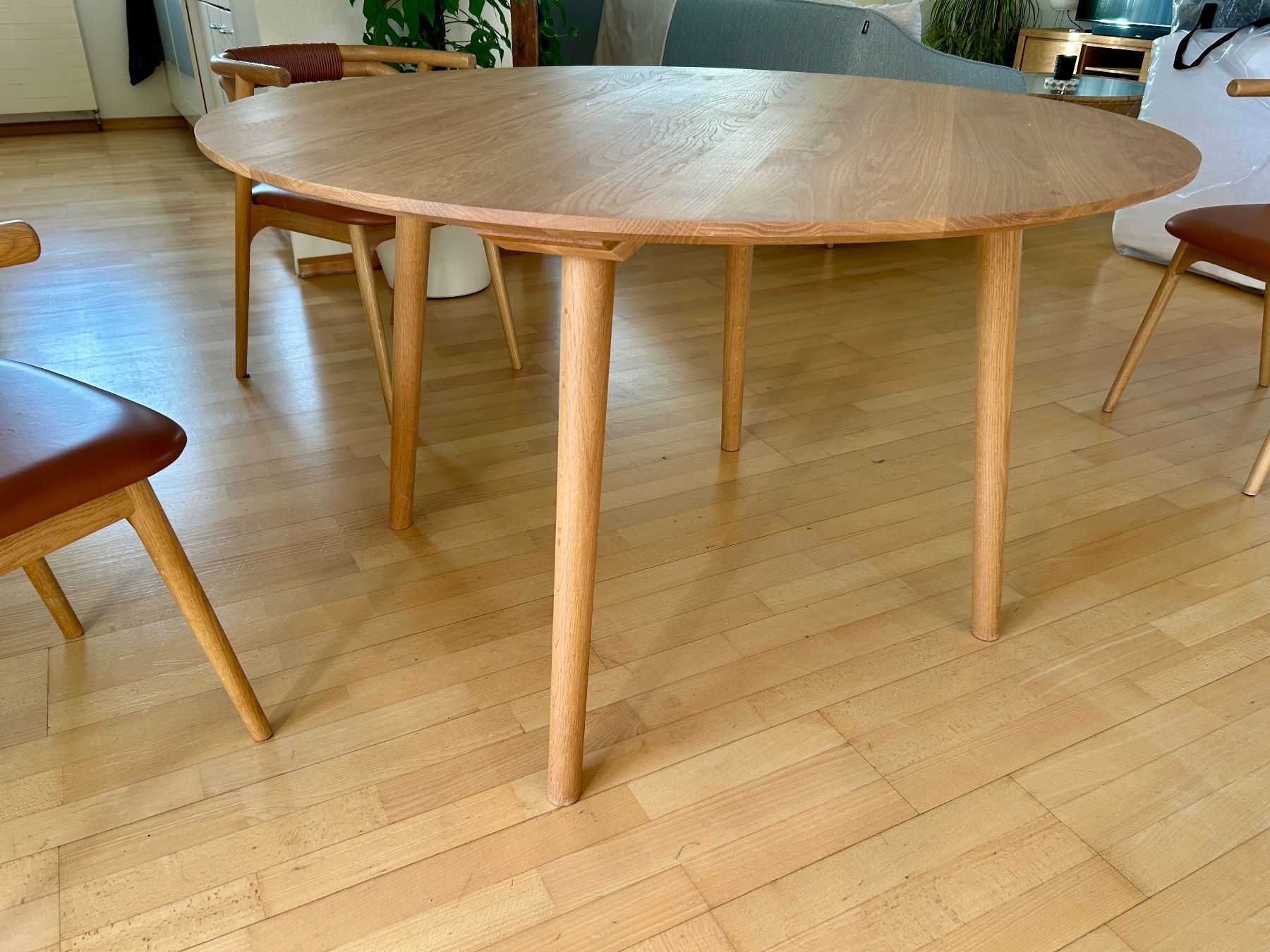 &Tradition Tische: &Tradition In Between SK4 Solid Oiled Oak Dining Table 120cm – Gebraucht aus Rheinfelden von lit_b27n 5