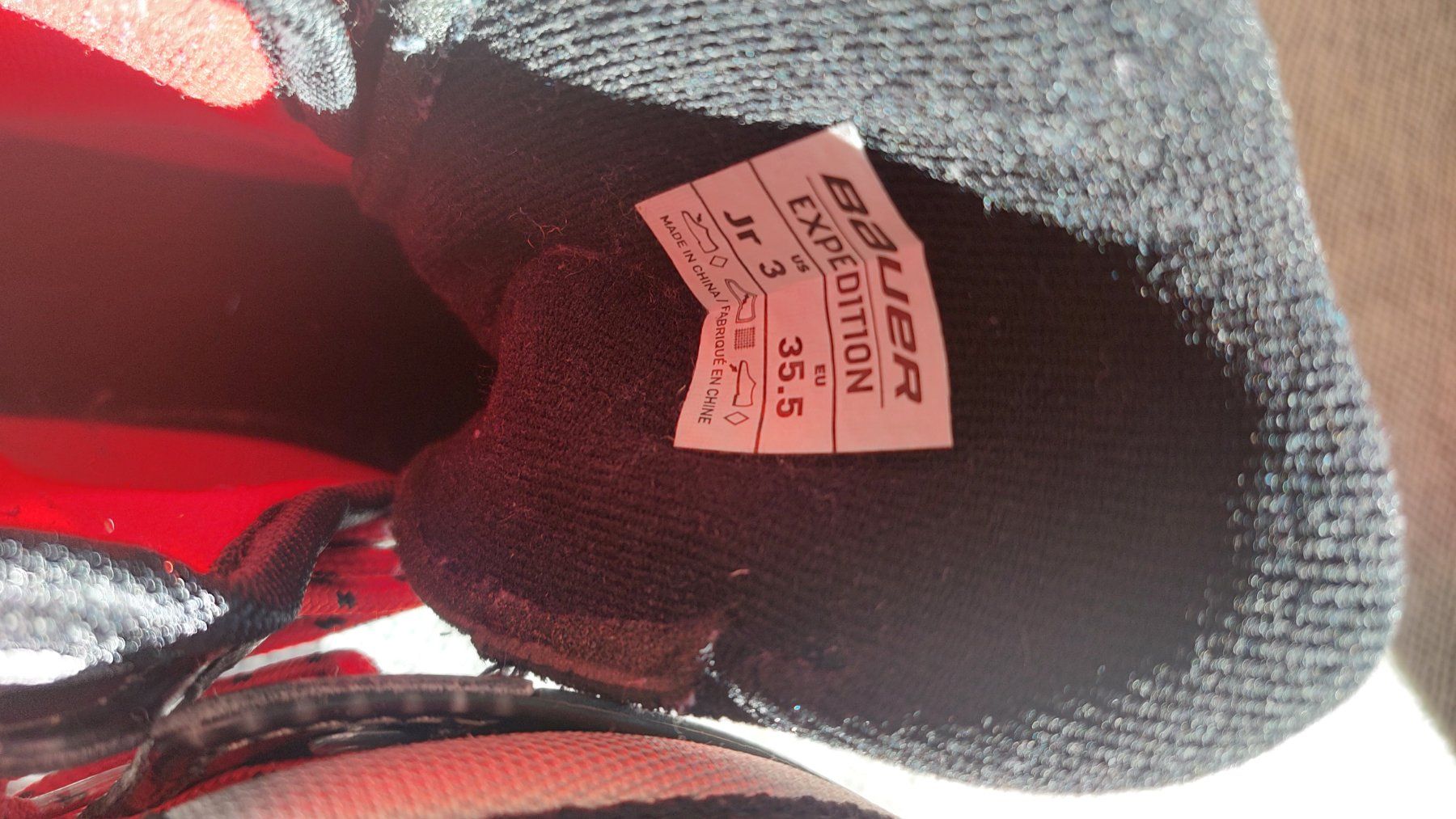 Bauer Schlittschuhe: Hockeyschuhe Bauer Expedition Junior 3 Grösse 35.5 – Gebraucht aus Zürich von tham 2