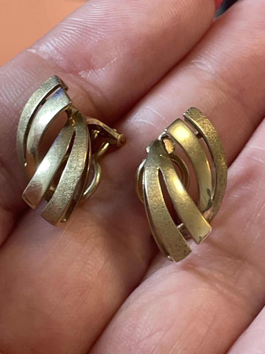 Boucles d'oreille: Boucles d’oreilles en or Vintage – D'occasion à Montreux par Pipo7878