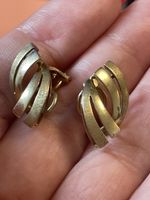 Boucles d’oreilles en or Vintage