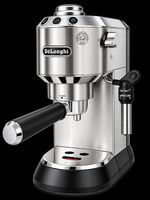 Kaffeemaschine De'Longhi Dedica silber inkl. Stamper