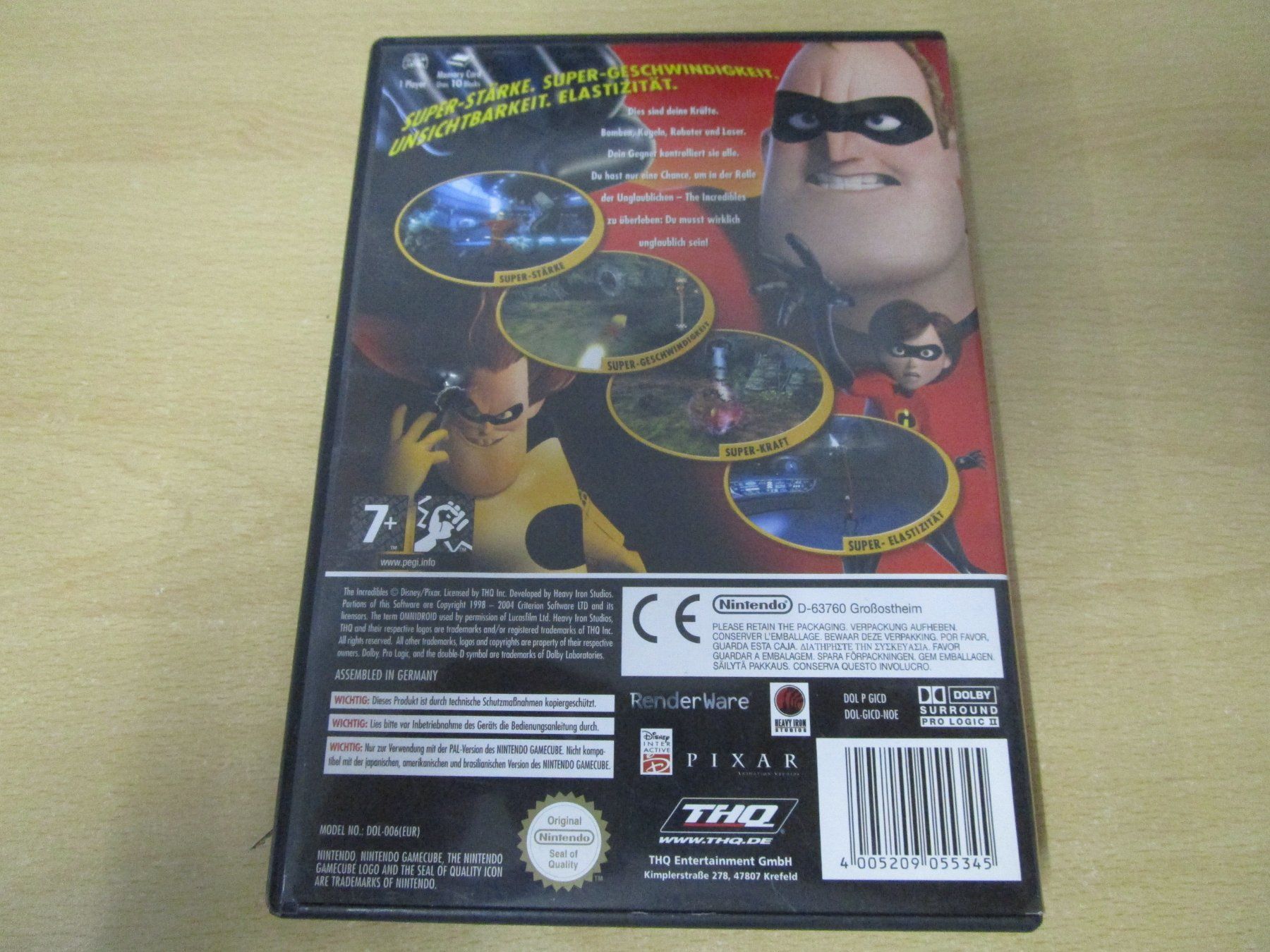 Nintendo Giochi: Die Unglaublichen Nintendo Game Cube Gamecube GCN – Usato da Goldau venduto da agestuffer 1