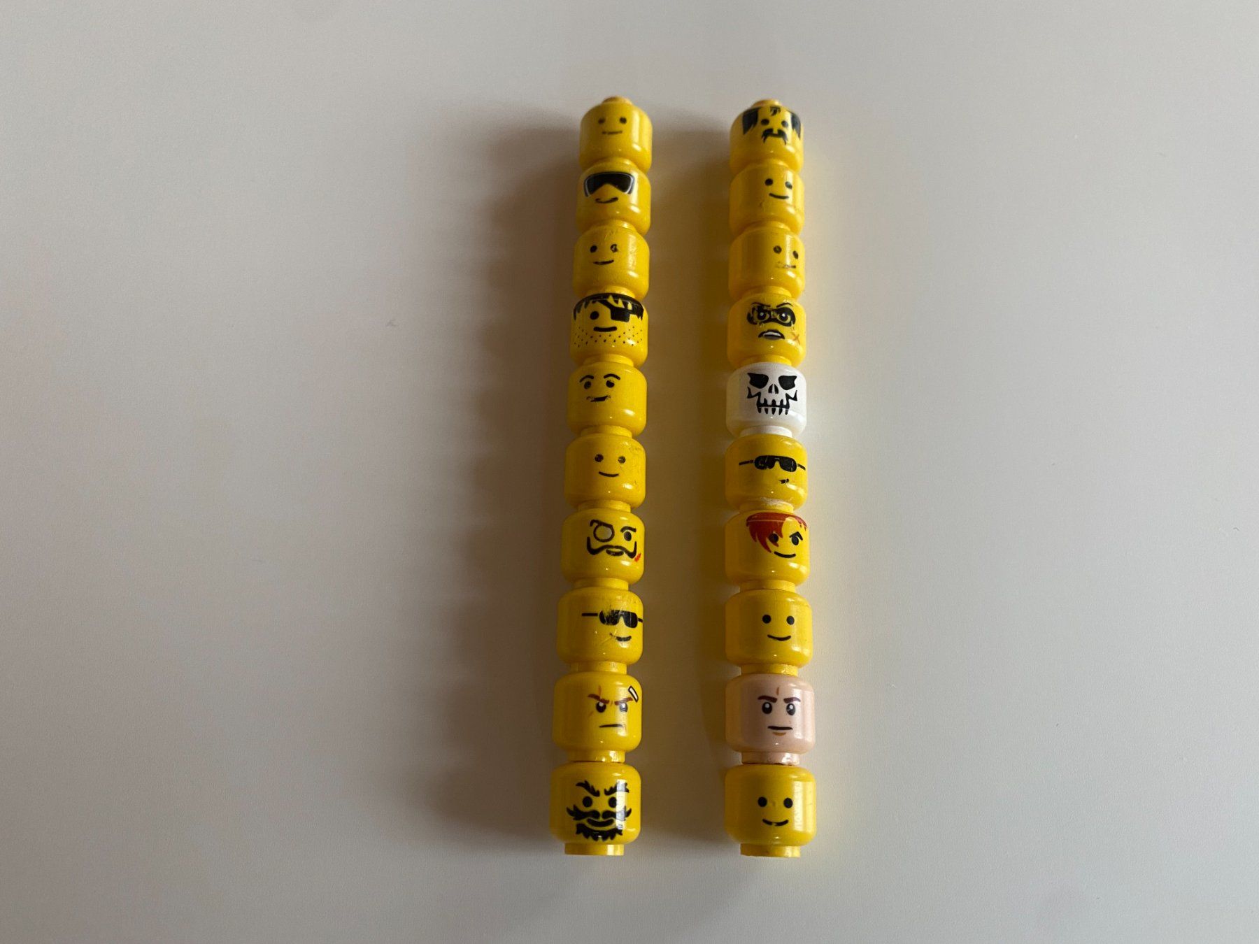 Lego Giocattoli: LEGO - 20 - FIGUREN - KÖPFE – Usato da Gelterkinden venduto da ajdt4