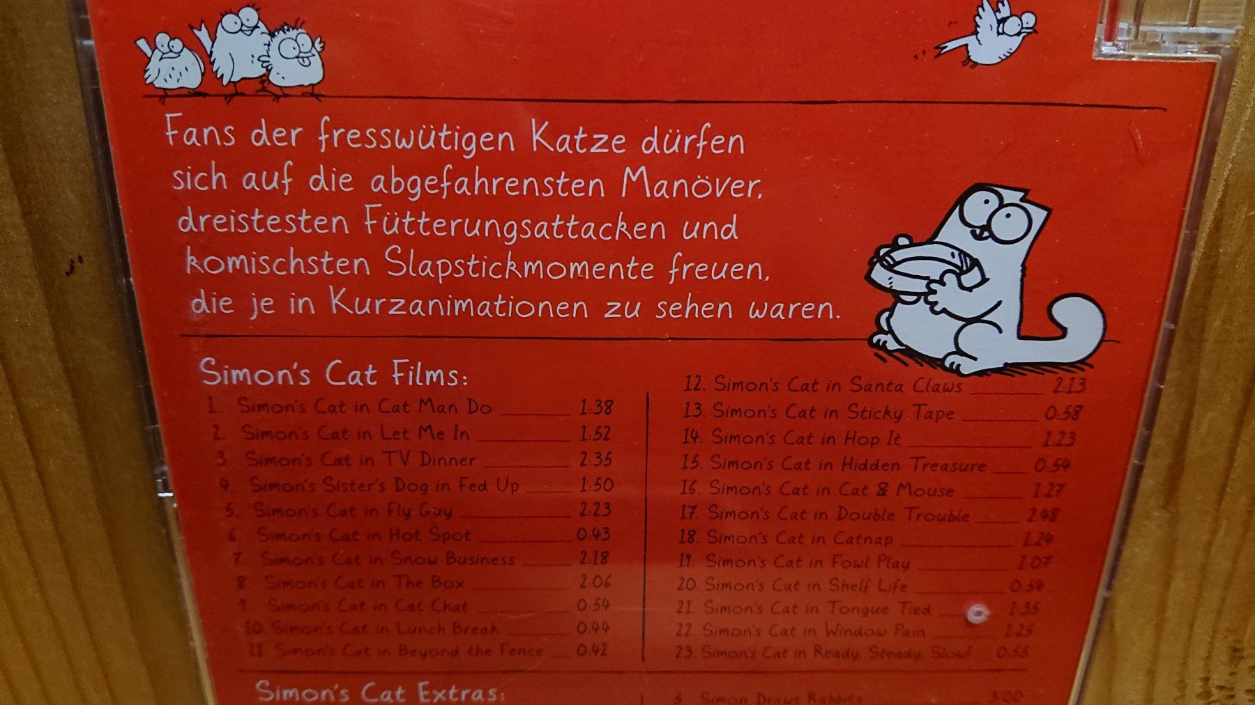 Tutti i DVDs: Das Beste von SIMON'S CAT auf DVD Juwelcase – Usato da Wilderswil venduto da Exebub 2