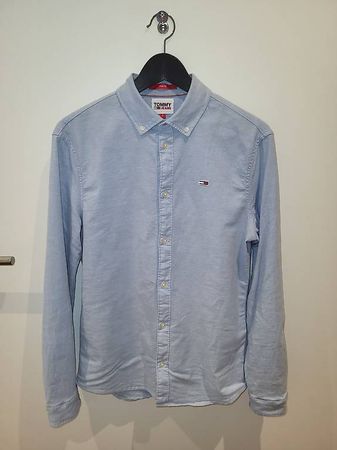 modernes neuwertiges Herren-Hemd TommyJeans S
