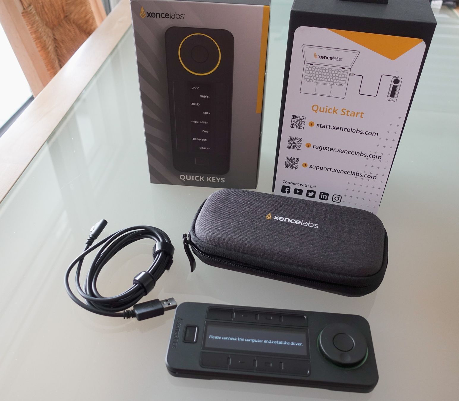 Telecomandi: Xencelabs Quick Keys in Originalverpackung, mit Garantie – Usato da Uster venduto da vdpareja