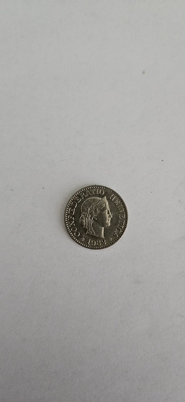 Tutti le monete: 10 Rappen 1932 Schweiz Nickel – Usato da Schaan venduto da stilo0987 1