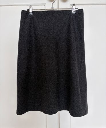 Jupe midi grise Promod - Taille 38