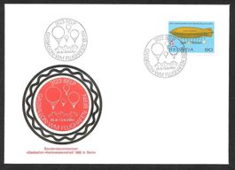 Ballonpostbrief Gasballon-WM Belp 25.9.-3.10.1982