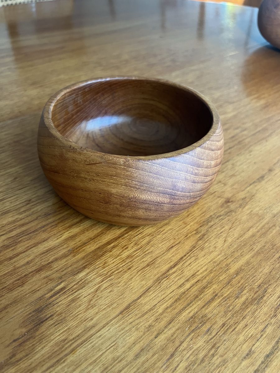 Ciotole: Teak snack bowl 14 cm vintage – Usato da Zürich venduto da Zurich_TimeCapsule