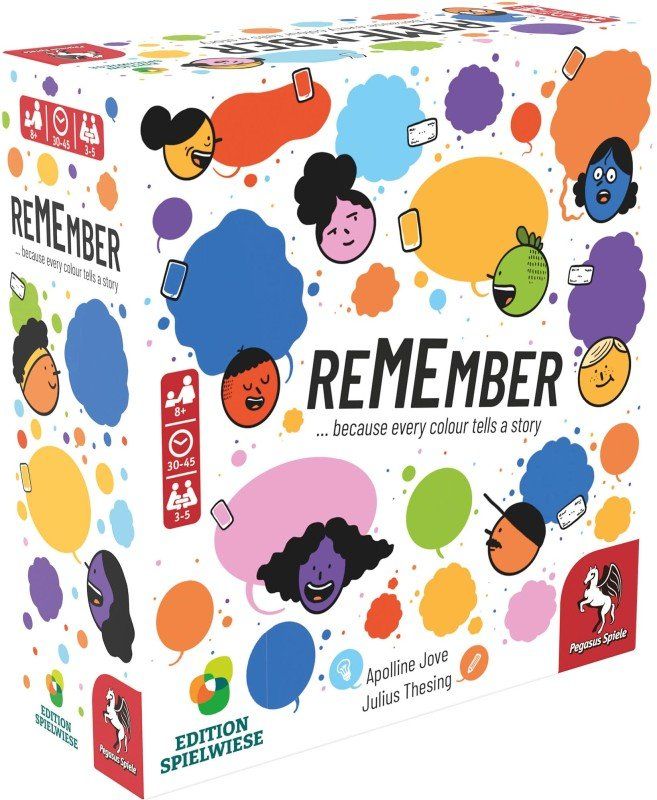 Pegasus Spiele Spiele: Spiel reMEmber – Neu und originalverpackt aus Uster von Ludit