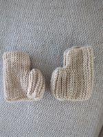 Handgestrickte Babyschuhe, Neugeborene