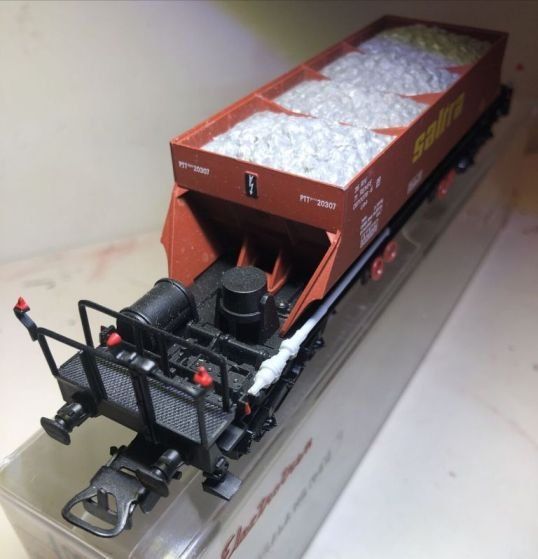 Electrotren H0 5201: Saltra-Schüttgutwagen Uas der Renfe, DC (Neu und ...