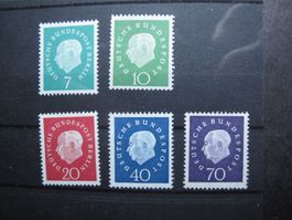 BRD 1959 Bundespresident Heuss III **