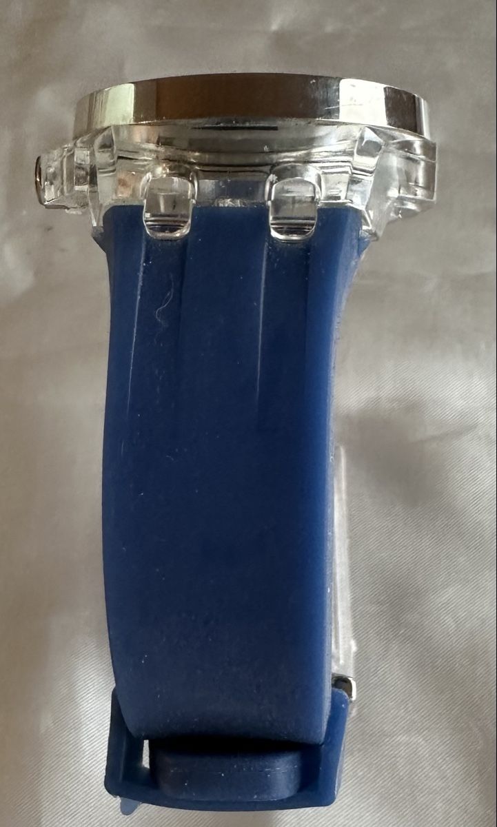Orologi: Visitab, neuwertig mit blauem Silikonband – Usato da Untersiggenthal venduto da TimeandShine 2