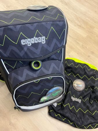Ergobag cubo, Schulrucksack Ultralight mit Turnbeutel
