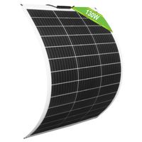 130W Flexibel Solarmodul Solarpanel Monokristallin Wohnmobil