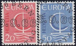 443+444 mit FD-Vollstempel 29.9.66