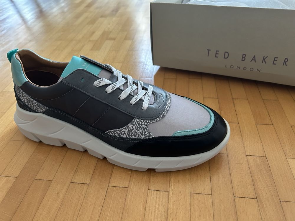Ted Baker Scarpe da uomo: New!Ted Baker Enriul Sneakers, Size:43,UK:9, USA:10 – Nuovo e nell'imballaggio originale da St Gallen venduto da kon_2nnp
