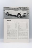 Alfa Romeo TI 1964 Prospektblatt